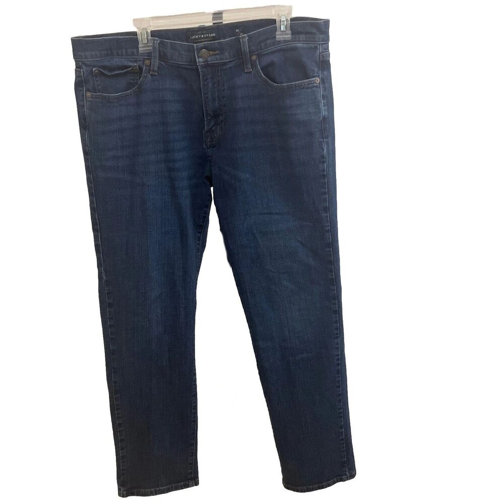 Lucky Brand 221 Original Straight Jeans Sz 38x32 Medium Wash